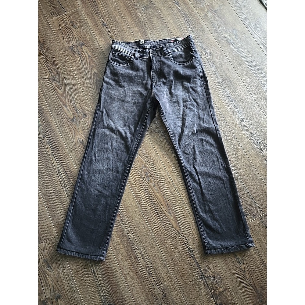 Levis 589 Classic Relaxed Tapered Black Jeans 32x29 NEW